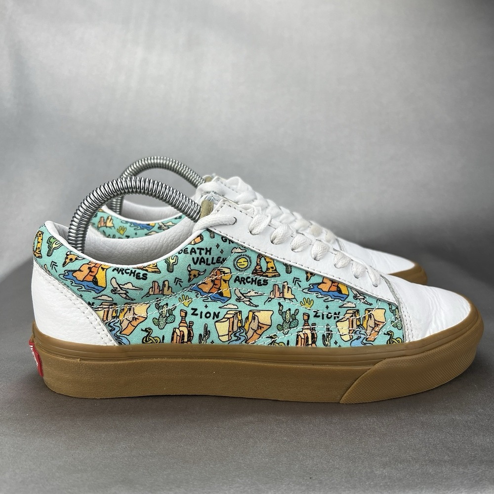 Vans x Parks Project Old Skool National Parks Grand Canyon Zion M 6.5 / W 8 RARE - Picture 3 of 16